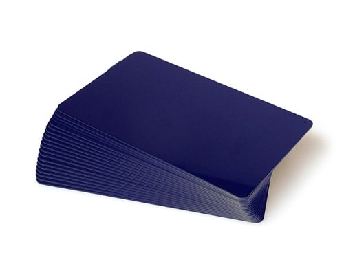 azul-oscuro Tarjetas pvc colores