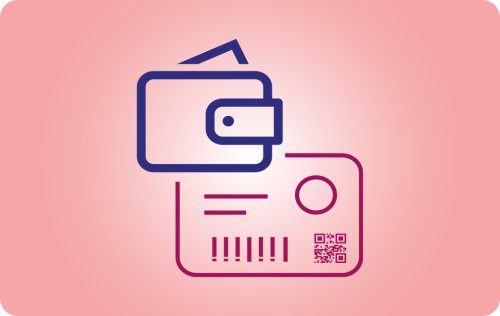 tarjeta de plastico monedero