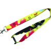 Lanyard personalizado barato con mosqueton y cierre seguridad Lanyard personalizado barato con mosqueton y cierre seguridad