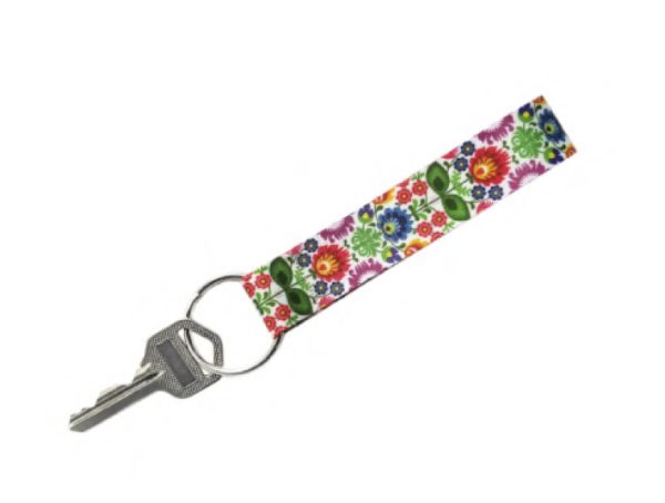 Lanyards-cortos-de-políester---llaveros