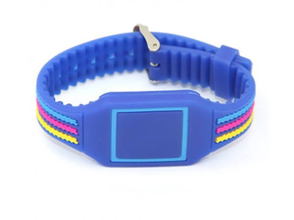 pulsera rfid silicona colores relieve