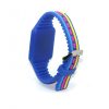 pulsera rfid silicona colores relieve cierre