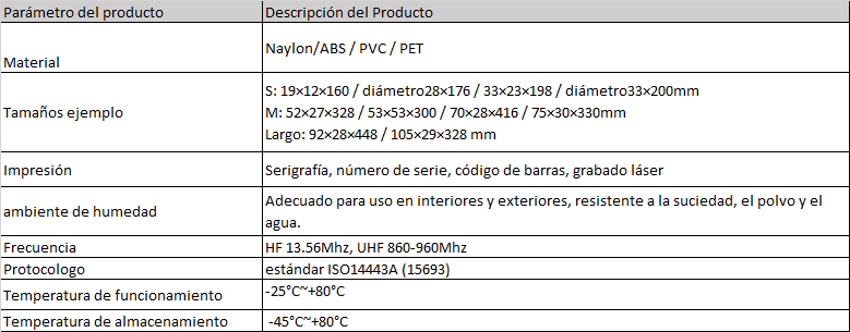 ficha tecnica etiqueta con brida
