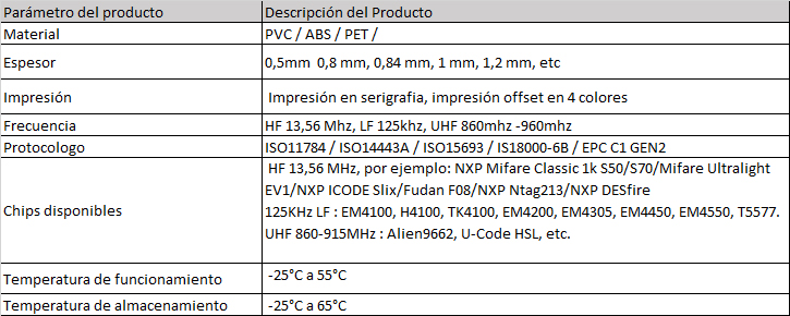 ficha tecnica etiquetas pvc