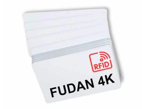tarjetas blancas rfid FUDAN 4K
