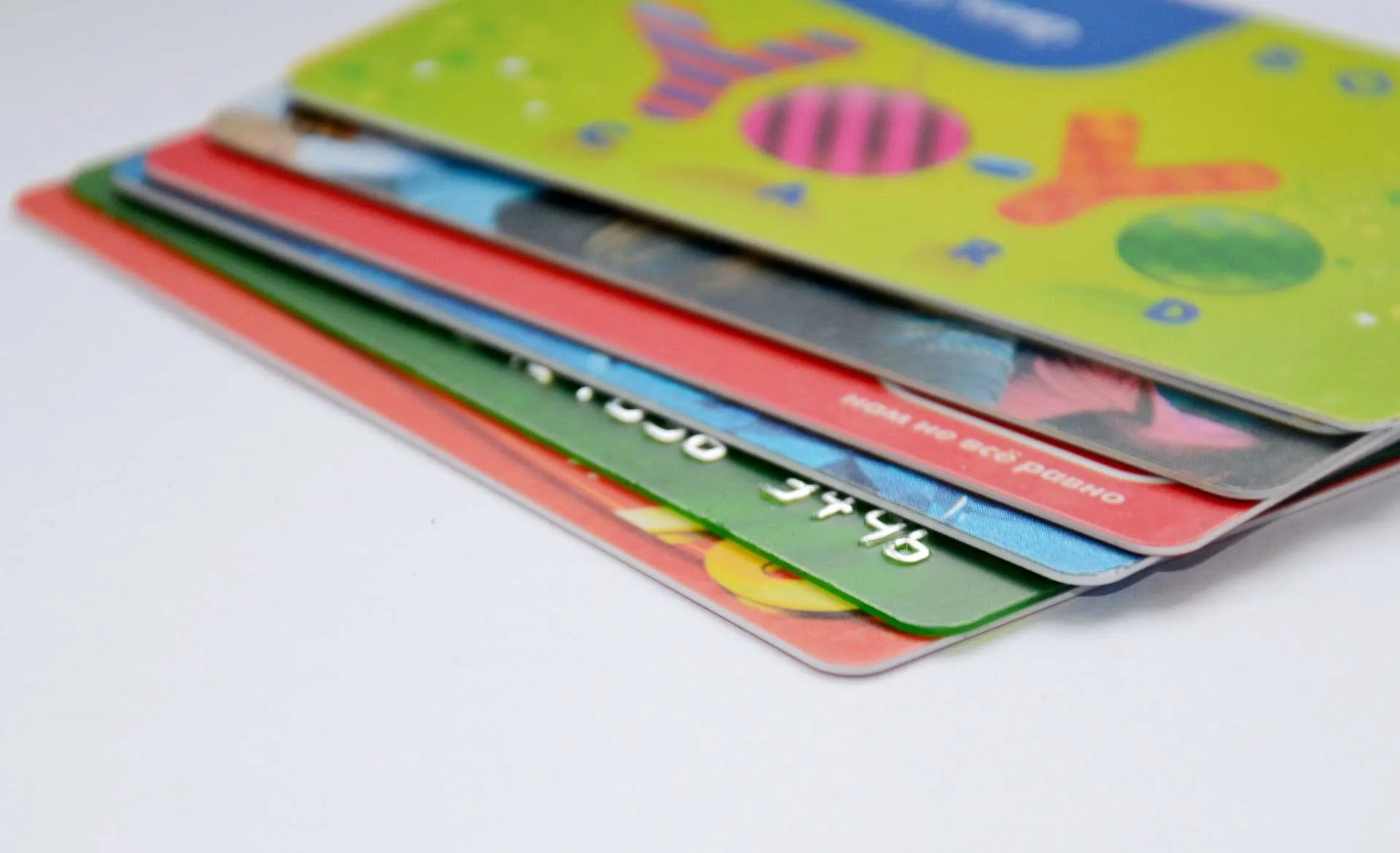 Tarjetas de PVC personalizadas