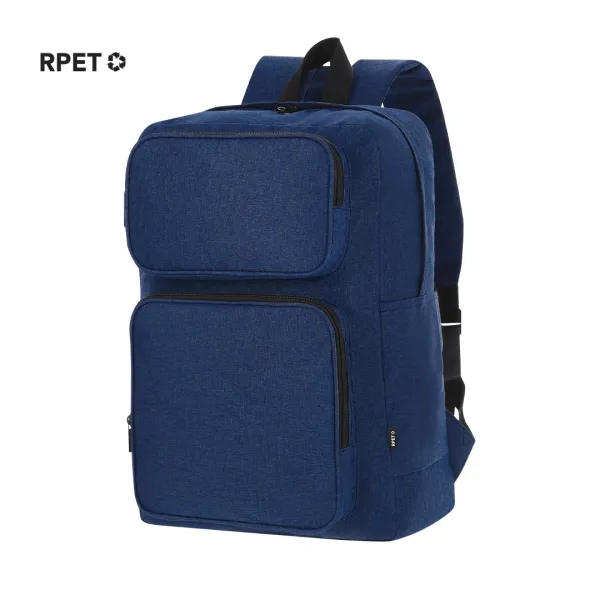 Mochila fabricada en suave poliéster RPET 600D