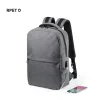 Mochila de negocios RPET 600D con USB y compartimento portátil 15”