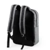 Mochila de negocios RPET 600D con USB y compartimento portátil 15” trasera