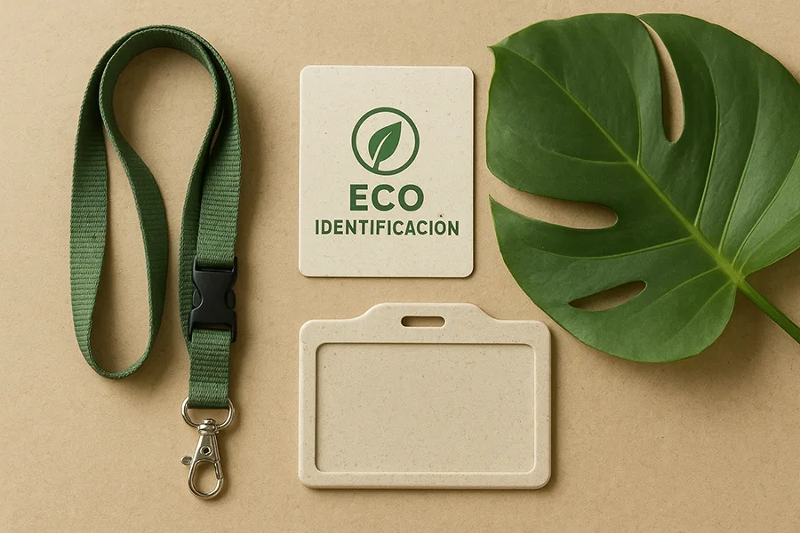 lanyard con tarjeta pvc